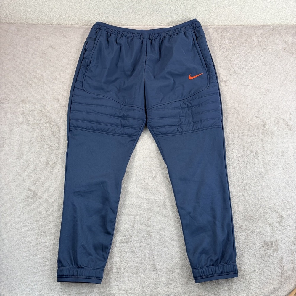 Nike Therma Dri Fit Training Jogger Pants in Steel Blue Men 3XLT Tall NWOT